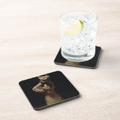 Statuette eines Löwe-Köpfigen Dämons, Getränkeuntersetzer (Rechte Seite)