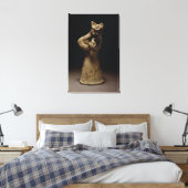 Statuette eines Löwendämons, Mesopotamien, c.5 Leinwanddruck (Insitu (Schlafzimmer))