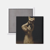 Statuette eines Löwendämons, Mesopotamien, c.5 Magnet (Vorderseite/Rückseite)