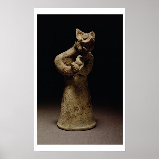 Statuette eines Löwendämons, Mesopotamien, c.5 Poster (Vorne)