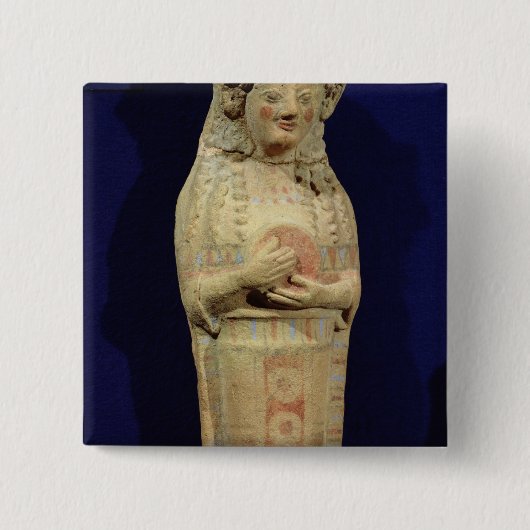Statuette eines Musikers Button (Vorderseite)