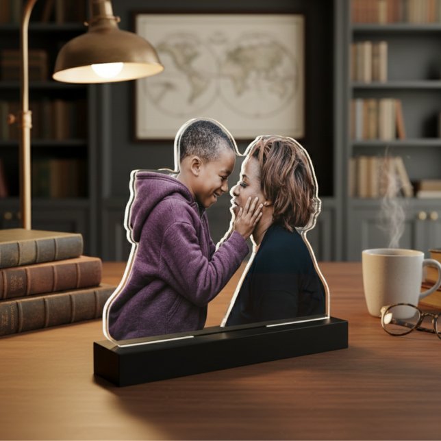 Statuette für das Foto Freistehende Fotoskulptur (Custom Acrylic Photo Statuette )