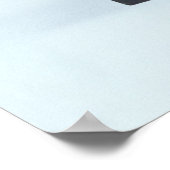 Statuette of the goddess Bastet Poster (Ecke)