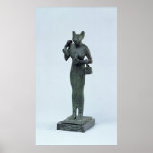 Statuette of the goddess Bastet Poster (Vorne)