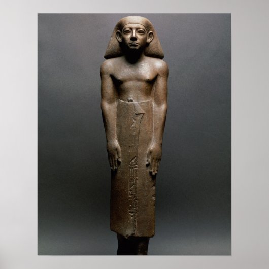 Statuette von Amenemhatankh, Arbeitnehmer bei Croc Poster (Vorne)