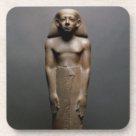 Statuette von Amenemhatankh, Arbeitskraft bei Untersetzer (Vorderseite)