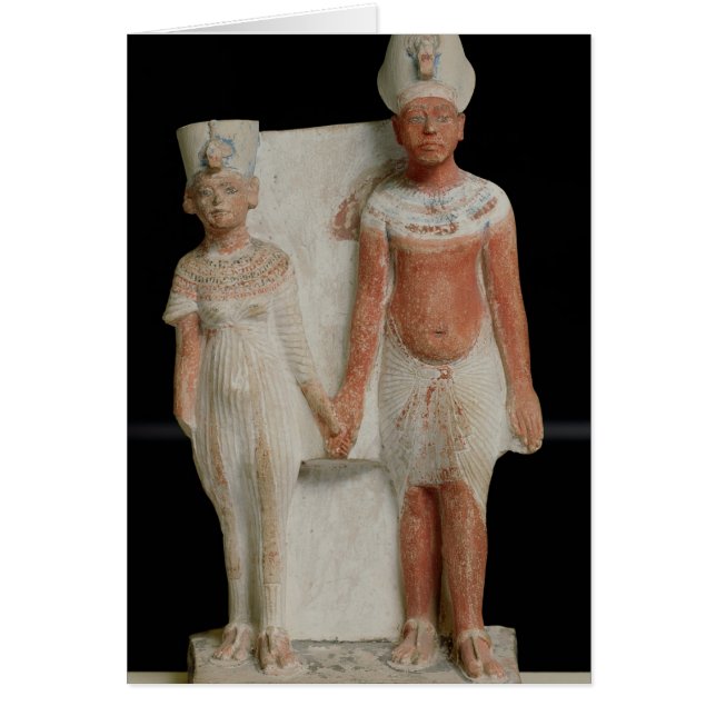 Statuette von Amenophis IV und Nefertiti (Vorne)