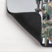 Statuette von Buddha in der Meditation, Tang Mousepad (Ecke)