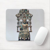 Statuette von Buddha in der Meditation, Tang Mousepad (Mit Mouse)