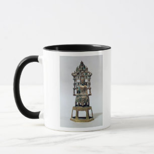 Statuette von Buddha in der Meditation, Tang Tasse
