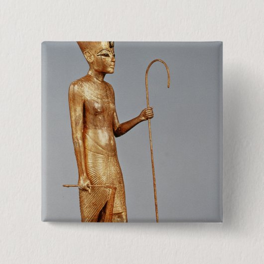 Statuette von König die rote Krone von tragend Button (Vorderseite)