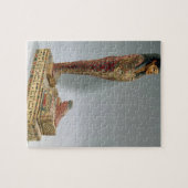 Statuette von Osiris von Iahmes (gemaltes Holz) Puzzle (Horizontal)