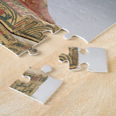 Statuette von Osiris von Iahmes (gemaltes Holz) Puzzle (Seite)
