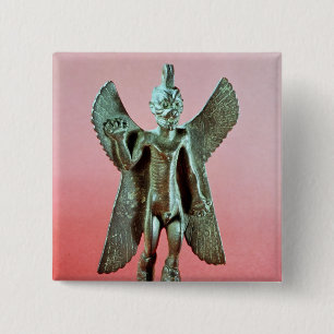 Statuette von Pazuzu, ein Assyrian Winddämon Button