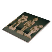 Statuetten der Schauspieler und der Fliese (Seite)