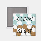 Status der Geschirrspülmaschine für Blasen Magnet (Vorderseite/Rückseite)