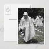 Status der Veteranen aus dem Koreakrieg Postkarte (Vorne/Hinten)