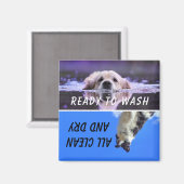 Status des Geschirrspülers Magnet (Vorderseite/Rückseite)