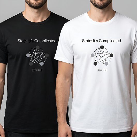 Status Es ist kompliziert Programmierer Humor T-Shirt