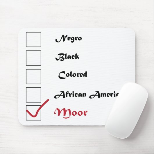 Status-Karo-Mausunterlage Mousepad (Mit Mouse)