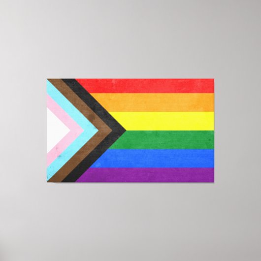 Status-Markierung Leinwanddruck (Vorderseite)