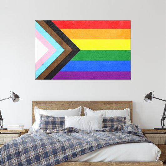 Status-Markierung Leinwanddruck (Insitu (Schlafzimmer))