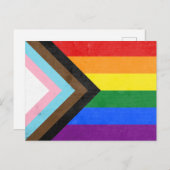 Status-Markierung Postkarte (Vorne/Hinten)