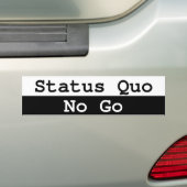 Status Quo Autoaufkleber (Auf Auto)