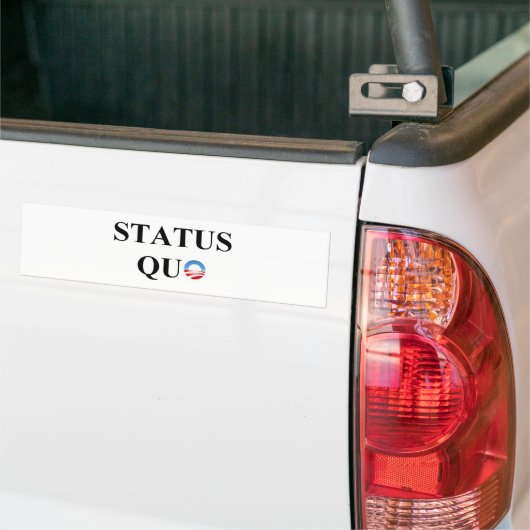 STATUS QUO AUTOAUFKLEBER (Auf Lkw)