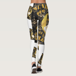 STATUS QUO GOLD - Status Collection© by Peafdove©  Leggings