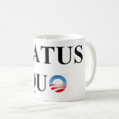 STATUS QUO KAFFEETASSE (VorderseiteRechts)