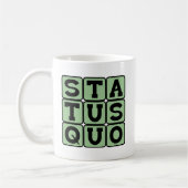 Status Quo wie immer Kaffeetasse (Links)