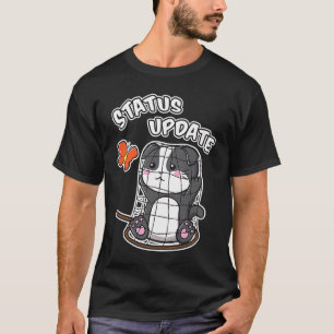 Status Update Niedliches Kätzchen Kitty Katze Im N T-Shirt