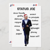 StatusJoe Feiertagskarte (Vorne/Hinten)