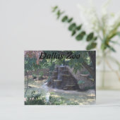 Statusschrittbrunnen Postkarte (Stehend Vorderseite)