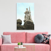 Statut von Fortidude in Bamberg Leinwanddruck (Insitu (Wohnzimmer))