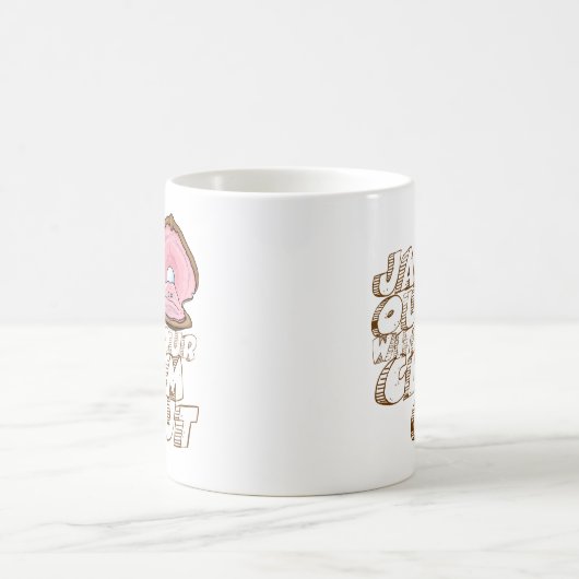 STAU HERAUS MIT IHRER MUSCHEL OUT- KAFFEETASSE (Mittel)