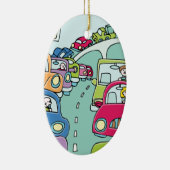 Stau-Leute Keramik Ornament (Rechts)