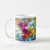 Stau-Tasse Kaffeetasse (Links)