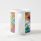 Stau-Tunnel-bohrwagenTasse Jumbo-Tasse (Rückseite)