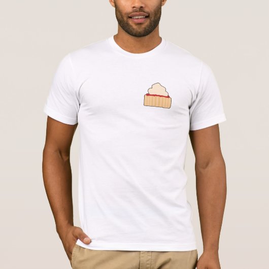 Stau-und Creme-Scone T-Shirt (Vorderseite)