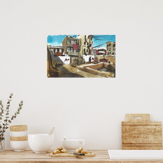 Staub 2 CSGO Original Wasserfarbe Poster (Küche)