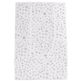 Staub Confetti Wasserfarbe Dots Geschenktasche Mittlere Geschenktüte (Rückseite)