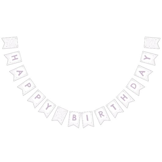 Staub Confetti Wasserfarben Dots Jagdflagge Wimpelkette (Alle)