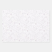 Staub Confetti Watercolor Dots Wrapping Paper Geschenkpapier Set (Vorderseite 2)