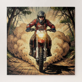 Staub & Entschlossenheit Vollgas Motocross Puzzle