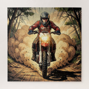 Staub & Entschlossenheit Vollgas Motocross Puzzle