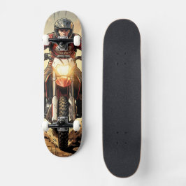 Staub & Entschlossenheit Vollgas Motocross Skateboard