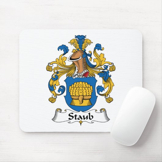 Staub Familienwappen Mousepad (Mit Mouse)