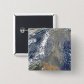 Staub in Richtung Südamerika Button (Vorne & Hinten)